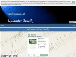 Sites similar to kulandermusik.se