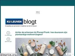 Sites similar to kuleuvenblogt.be