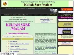 Sites similar to kuliah-sore-malam.co.id