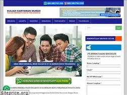 Sites similar to kuliahkaryawanmurah.com