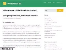 Sites similar to kulinariskagotland.se