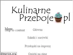 Sites similar to kulinarneprzeboje.pl