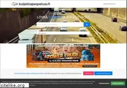 Sites similar to kuljettajaopetus.fi