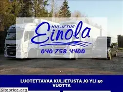 Sites similar to kuljetuseinola.fi