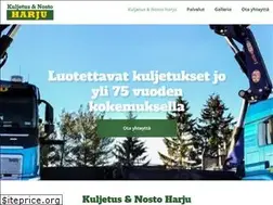 Sites similar to kuljetusharju.fi