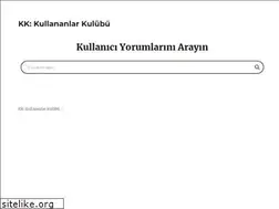 Sites similar to kullananlarkulubu.com
