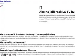 Sites similar to kulman.sk
