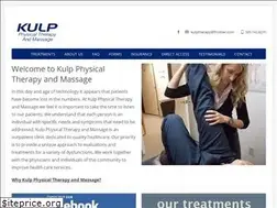Sites similar to kulpphysicaltherapy.com