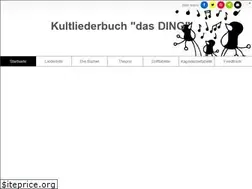 Sites similar to kultliederbuch.de