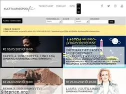 Sites similar to kulttuuriespoo.fi