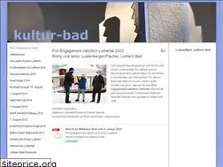 Sites similar to kultur-bad.ch