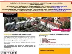 Sites similar to kultur-ffo.de