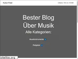 Sites similar to kultur-fibel.de