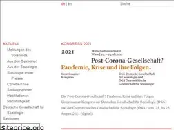 Sites similar to kultur-soziologie.de