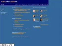 Sites similar to kultur-stellenmarkt.de