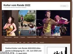 Sites similar to kultur-vom-rande.de