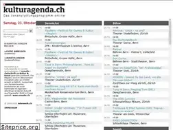 Sites similar to kulturagenda.ch