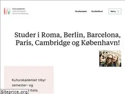 Sites similar to kulturakademiet.no