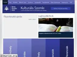 Sites similar to kulturalisszemle.hu