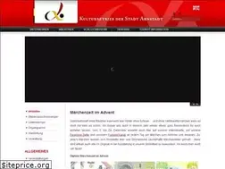 Sites similar to kulturbetrieb-arnstadt.de