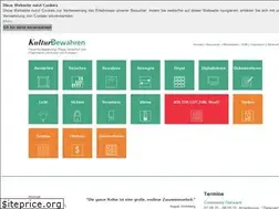 Sites similar to kulturbewahren.de
