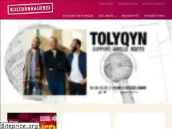 Sites similar to kulturbrauerei.net