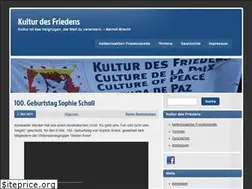 Sites similar to kulturdesfriedens.de