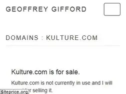 Sites similar to kulture.com