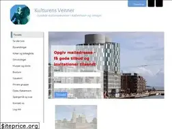 Sites similar to kulturensvenner.dk