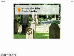 Sites similar to kulturerbe-friedhof.de