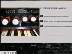 Sites similar to kulturerbe-harmonium.de
