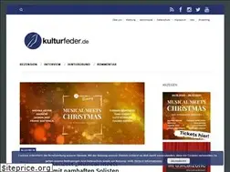 Sites similar to kulturfeder.de
