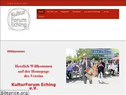 Sites similar to kulturforum-eching.de