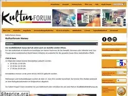 Sites similar to kulturforum-hanau.de