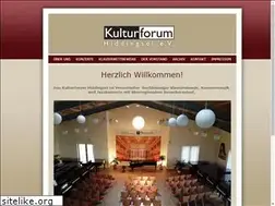 Sites similar to kulturforum-hiddingsel.de