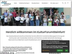 Sites similar to kulturforumsteinfurt.de
