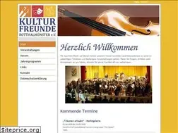 Sites similar to kulturfreunde-ev.de