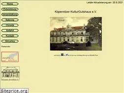 Sites similar to kulturgutshaus.de
