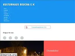 Sites similar to kulturhaus-beucha.de