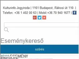 Sites similar to kulturinfo.hu