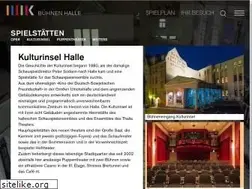 Sites similar to kulturinsel-halle.de