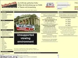 Sites similar to kulturkritik.net