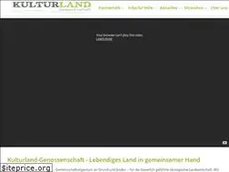 Sites similar to kulturland-eg.de