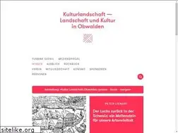 Sites similar to kulturlandschaft-ow.ch