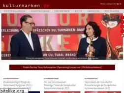 Sites similar to kulturmarken.de