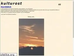 Sites similar to kulturost.de