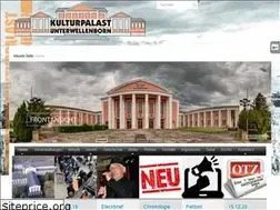 Sites similar to kulturpalast-unterwellenborn.de