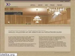 Sites similar to kulturpolitischer-salon.de