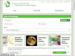 Sites similar to kulturportal-altmark.de