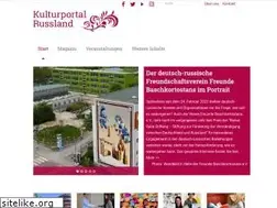 Sites similar to kulturportal-russland.de